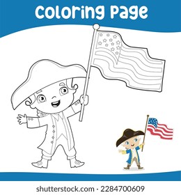 Independence day coloring page photos and images pictures