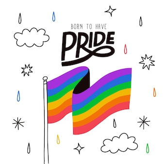 Pride flag coloring page images