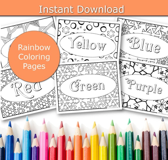 Rainbow coloring pages screen free activities preschool and kindergarten games rainbow printable colors of the rainbow adult coloring