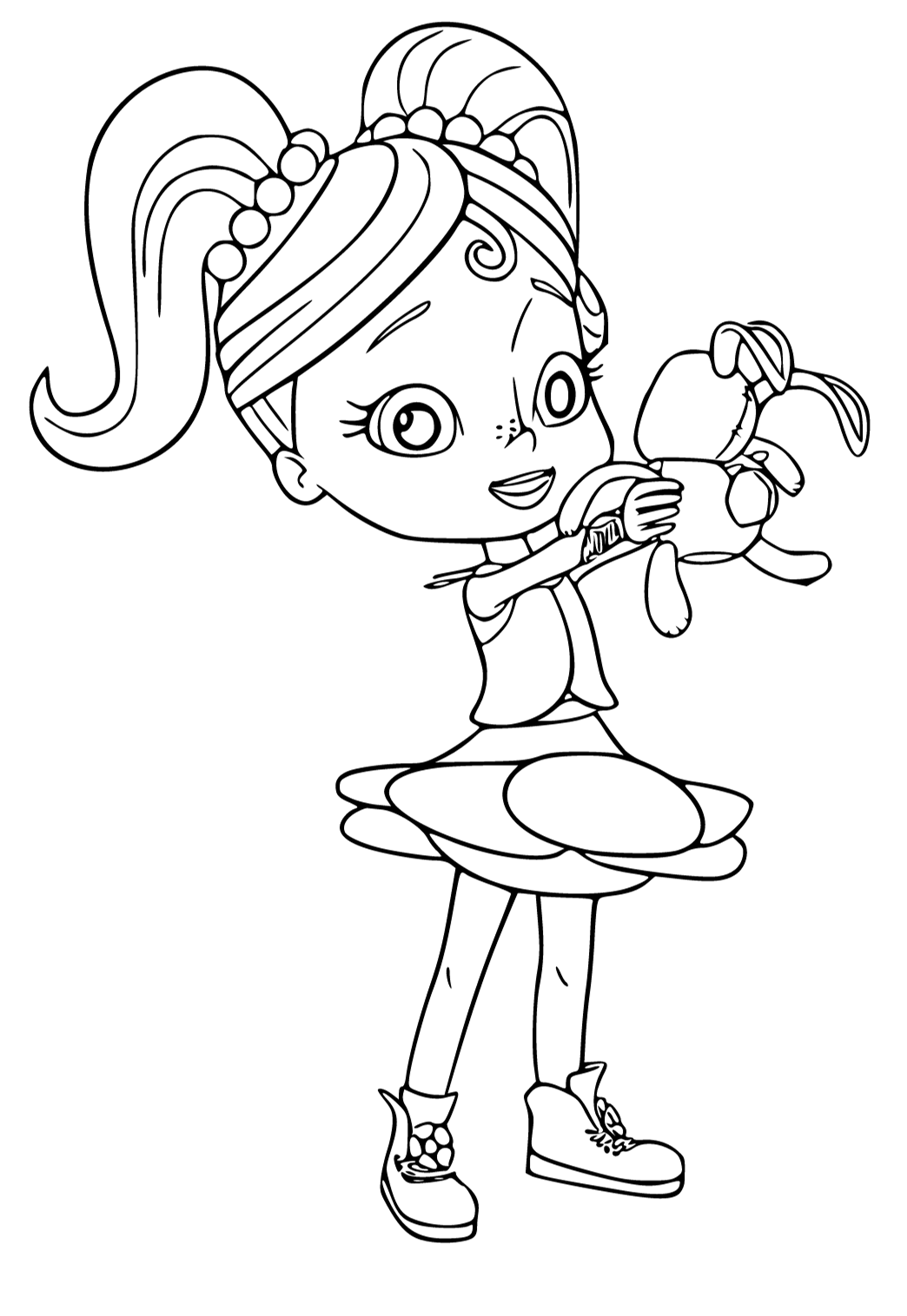 Free printable rainbow rangers toy coloring page for adults and kids