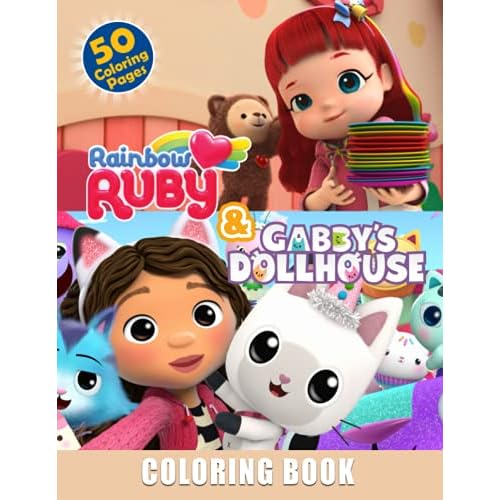 Gbbys dollhouse rinbow ruby coloring kuwit