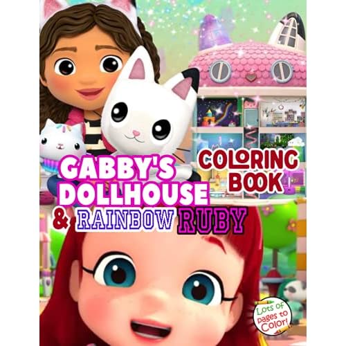 Gabbys dollhouse rainbow ruby coloring bangladesh