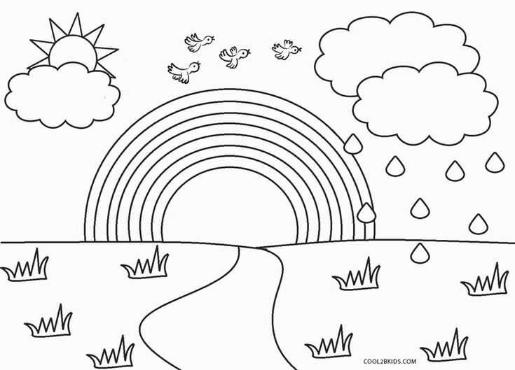 Free printable rainbow coloring pages for kids coloring pages free printable coloring pages printable coloring pages