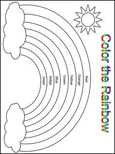 Image result for rainbow worksheet preschool kids worksheets preschool kindergarten worksheets printable homeschool preschool activities