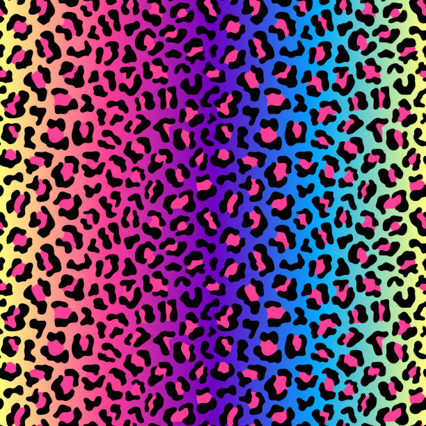 Rainbow zebra background Royalty Free Vector Image