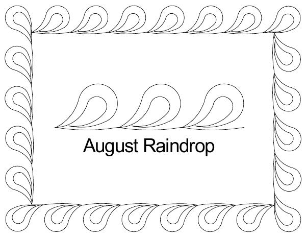 August raindrop