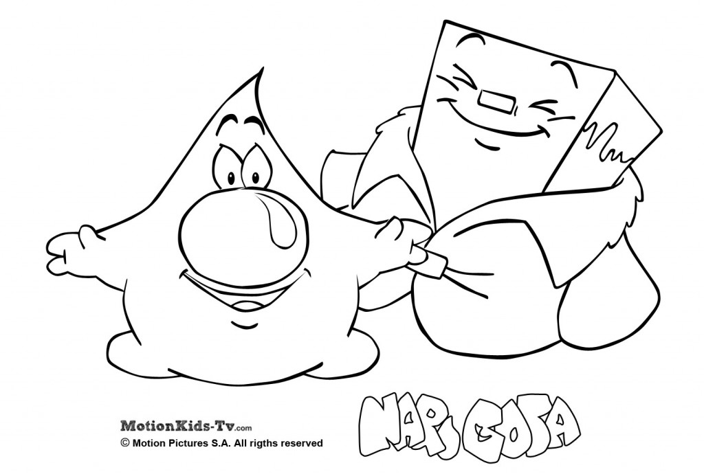 Raindrop coloring pages for kids motionkids