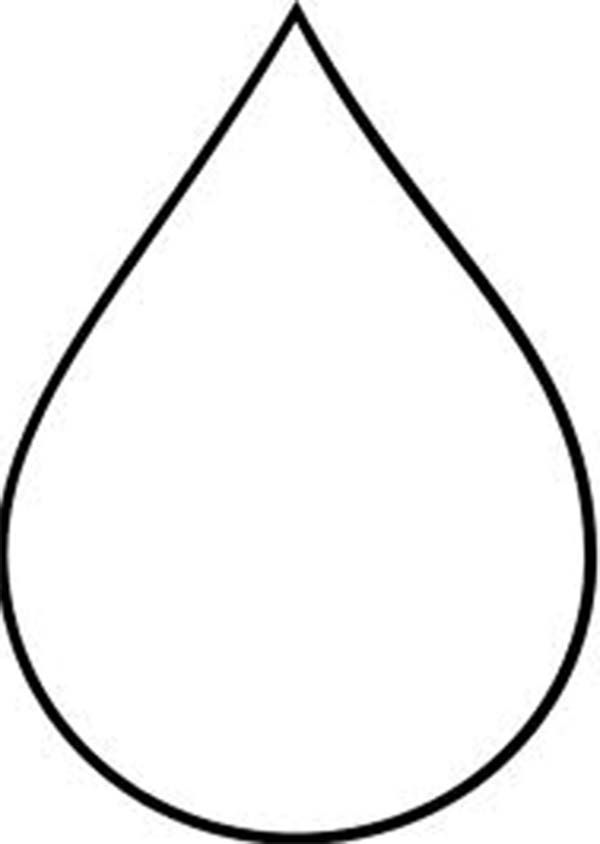 Rain drop to color rain drops templates printable free coloring pages for kids