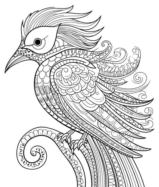 Free printable abstract coloring pages list