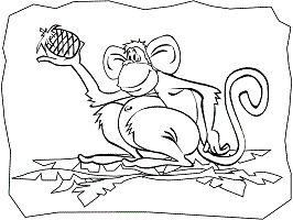 Rainforest animals coloring pages