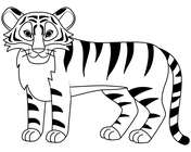 Rainforest animals coloring pages free printable pictures