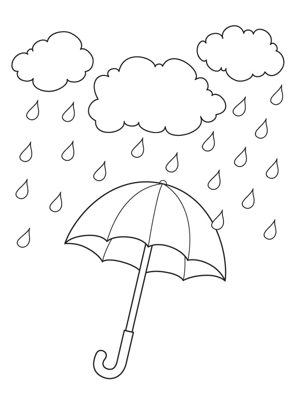 Coloring pages great rainy day coloring pages