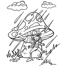 Top free printable rain coloring pages online