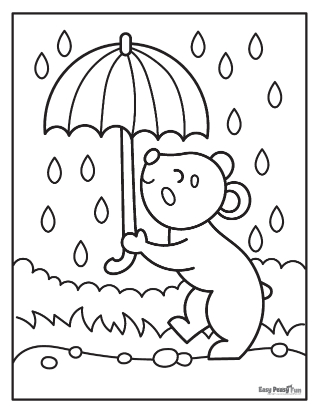 Bear coloring pages