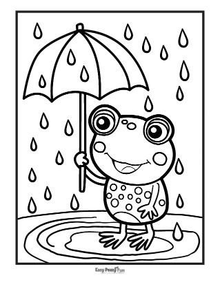 Frog coloring pages â printable coloring pages