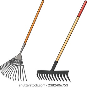 Rake draw images stock photos d objects vectors