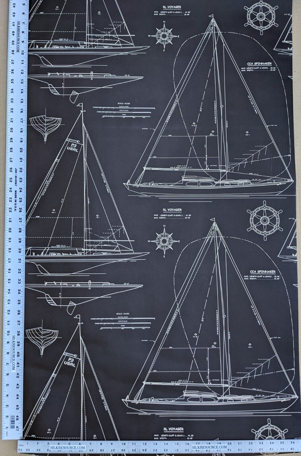 ralph lauren sailboat wallpaper