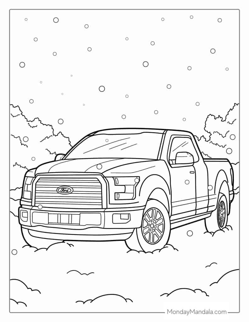 Car coloring pages free pdf printables