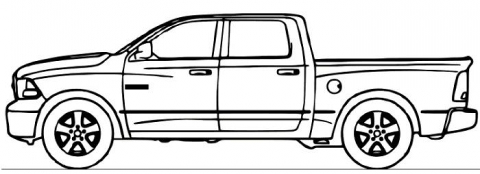 Get this truck coloring pages to print online