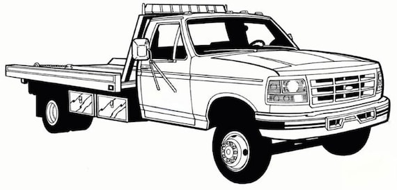 Pick up truck coloring pages printable kids adults