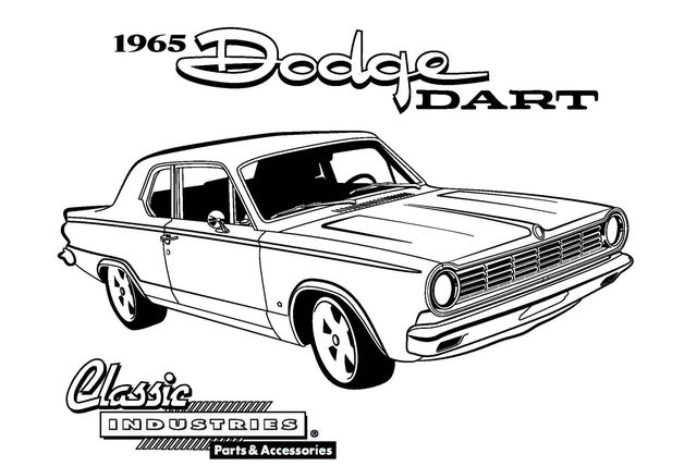 Get crafty with these amazing classic car coloring pages