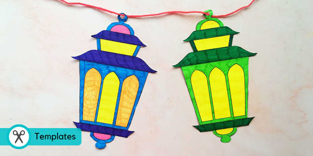 Ramadan lantern printables ramadan activities