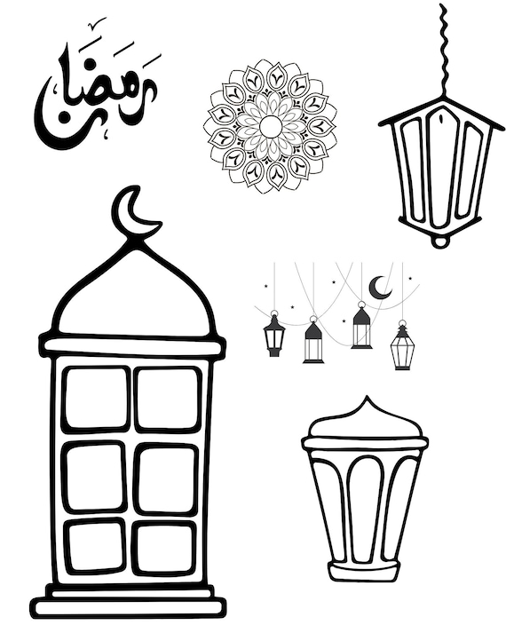 Ramadan coloring pages