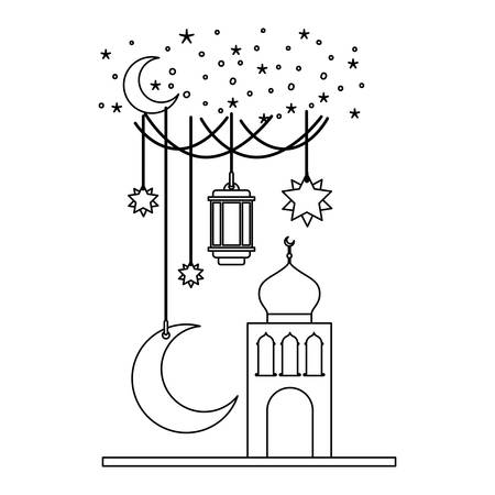 Ramadan coloring pages stock vector illustration and royalty free ramadan coloring pages clipart