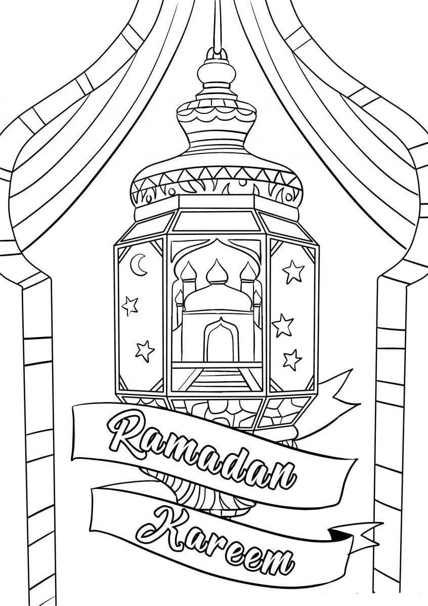 Ramadan coloring pages printable for free download