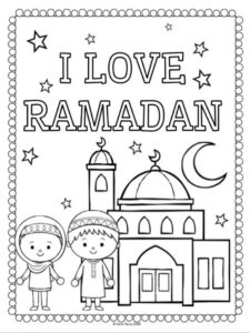 Ramadan coloring pages for kids