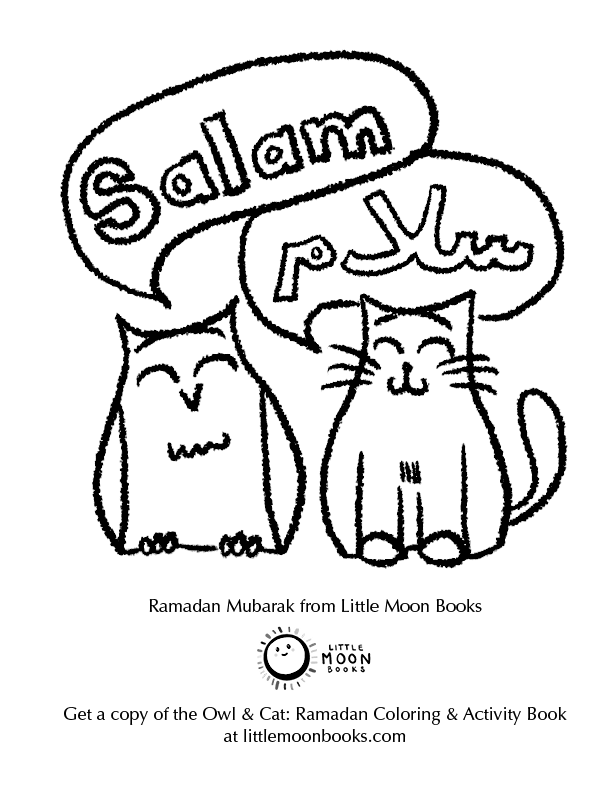 Muslim coloring pages