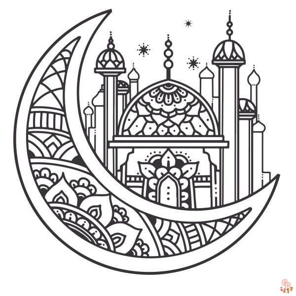 Ramadan coloring pages