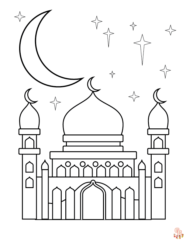 Ramadan coloring pages