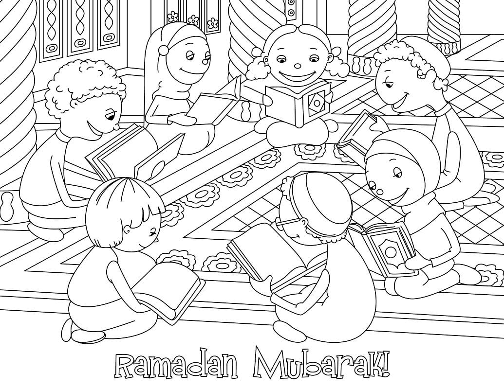 Ramadan coloring pages printable for free download