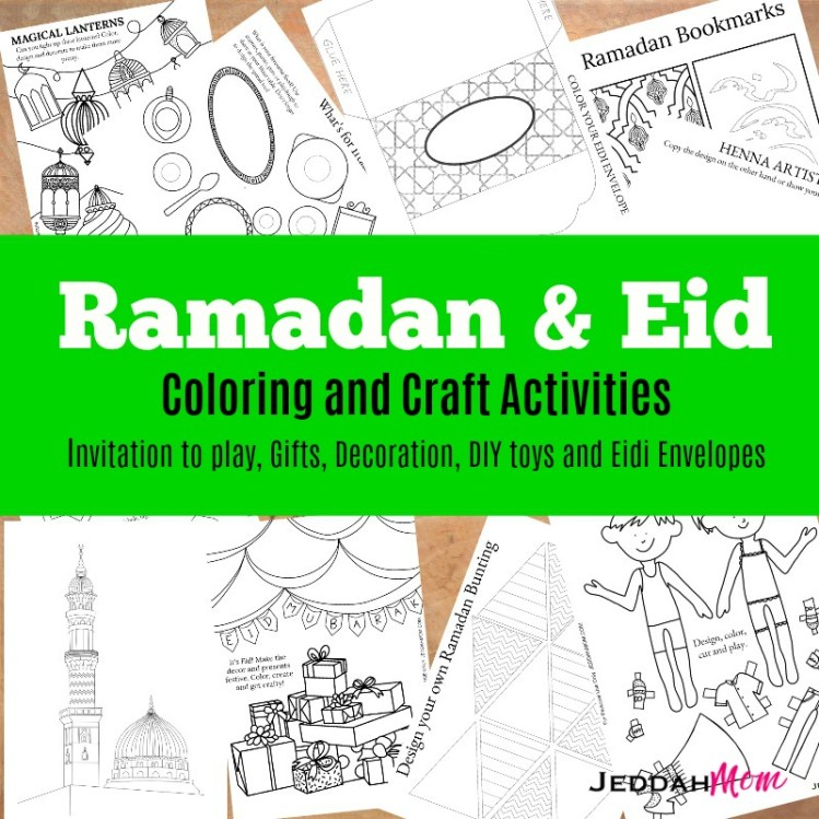 Ramadan and eid activity book