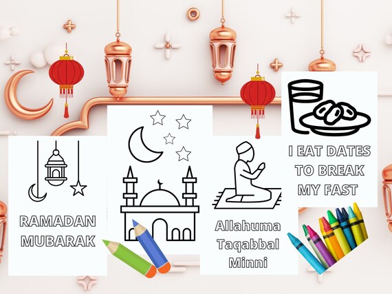 Ramadan coloring pages coloring pages kids coloring pages ramadan printable coloring pages ramadan kareem coloring pages