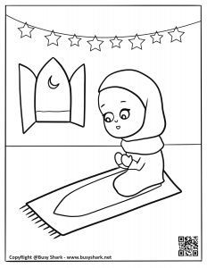 Ramadan coloring pages free printables