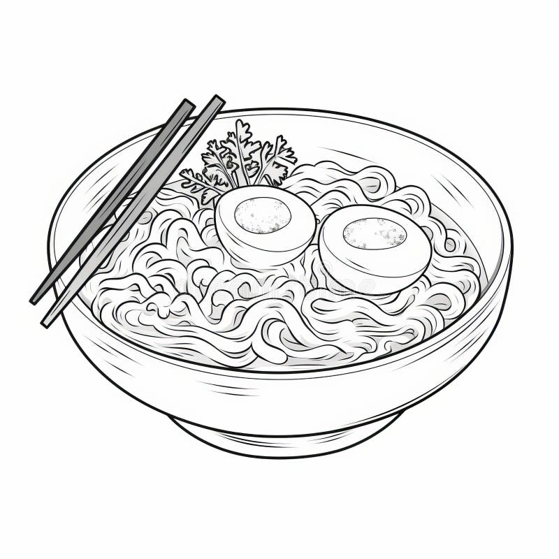 Ramen simple stock illustrations â ramen simple stock illustrations vectors clipart