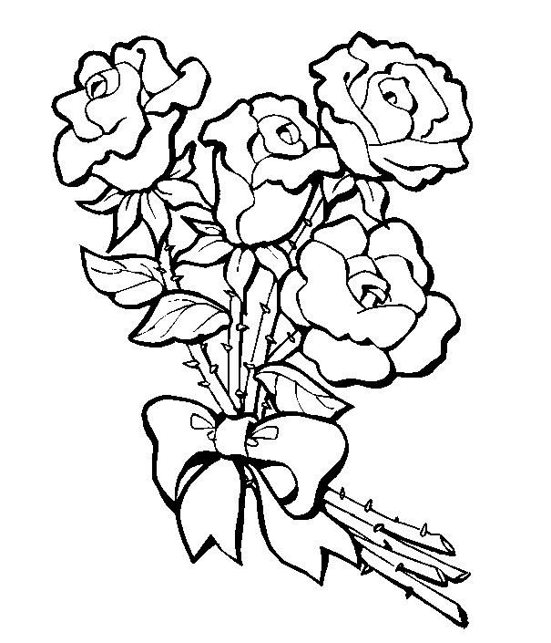 Pin by alma caushi on needlework valentine coloring pages rose coloring pages flower coloring pages