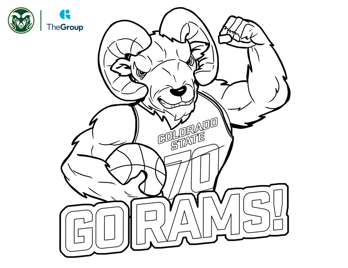 Colorado state rams ð on x ðððð ðððððððð ðððððð we want to see your coloring ðððððð print out the page from cams coloring book below and send us back your pleted masterpiece