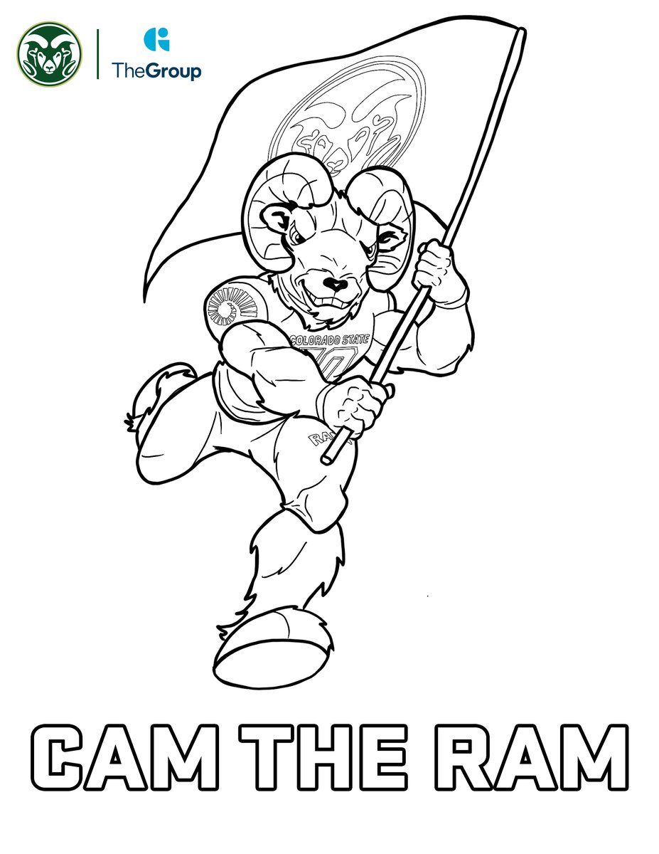 Colorado state rams ð on x ðððð ðððððððð ðððððð where are our ramcountry artistsð print out the page from cams coloring book below and send us back your pleted masterpiece presented by