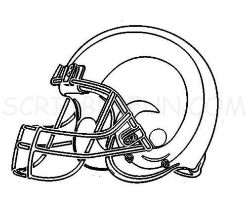 Free printable los angeles rams coloring pages