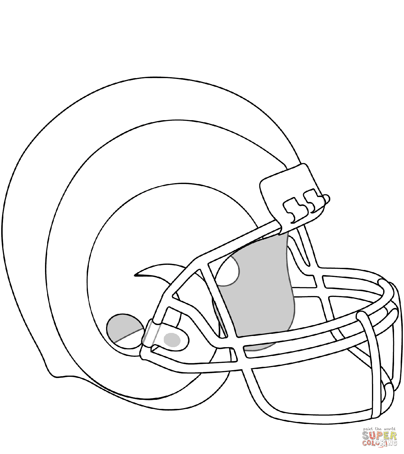 Nfl coloring pages printable for free download