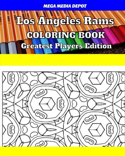 Buy los angeles rams coloring book greatest players edition online at kuwait