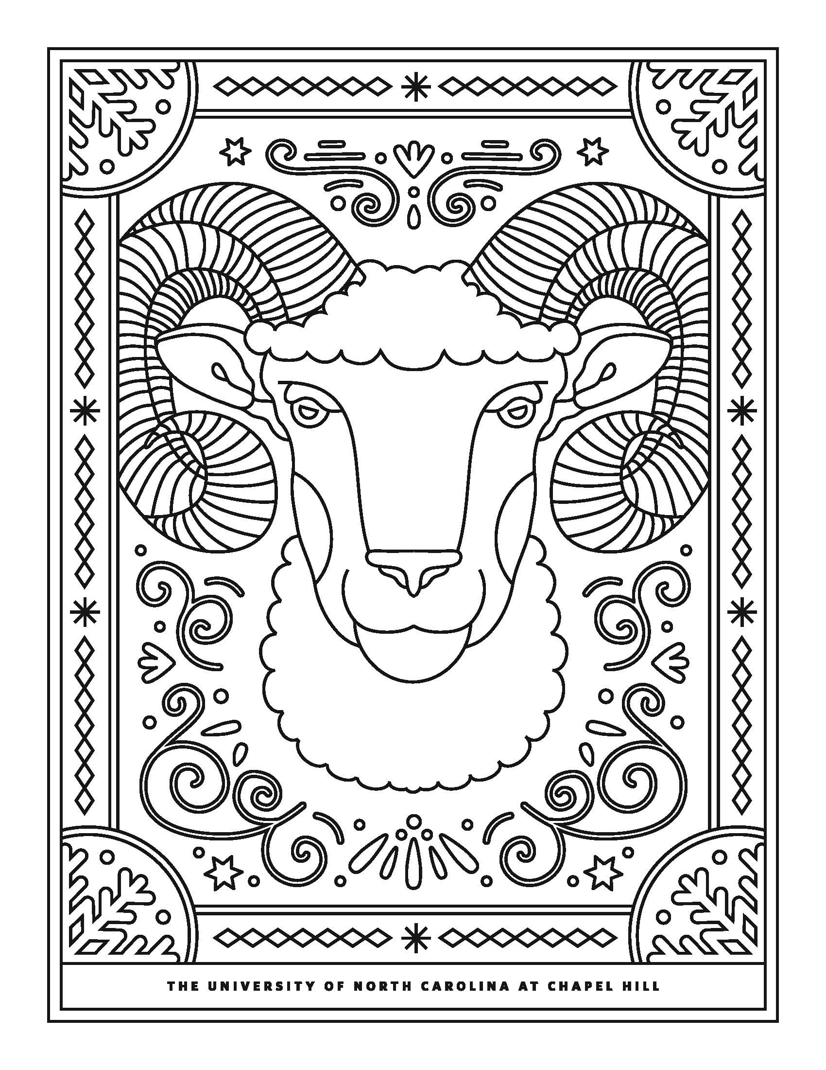 Coloring pages happy holidays