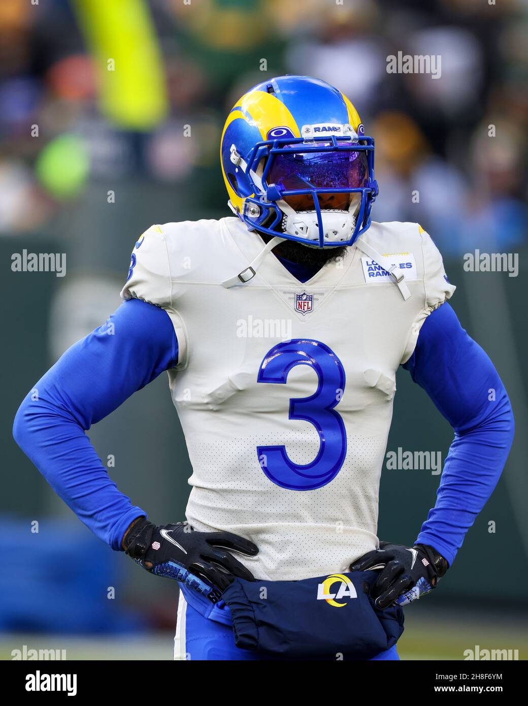 Best wallpaper/ pfp of OBJ #fyp #football #obj #rams #supebowl #wallpa