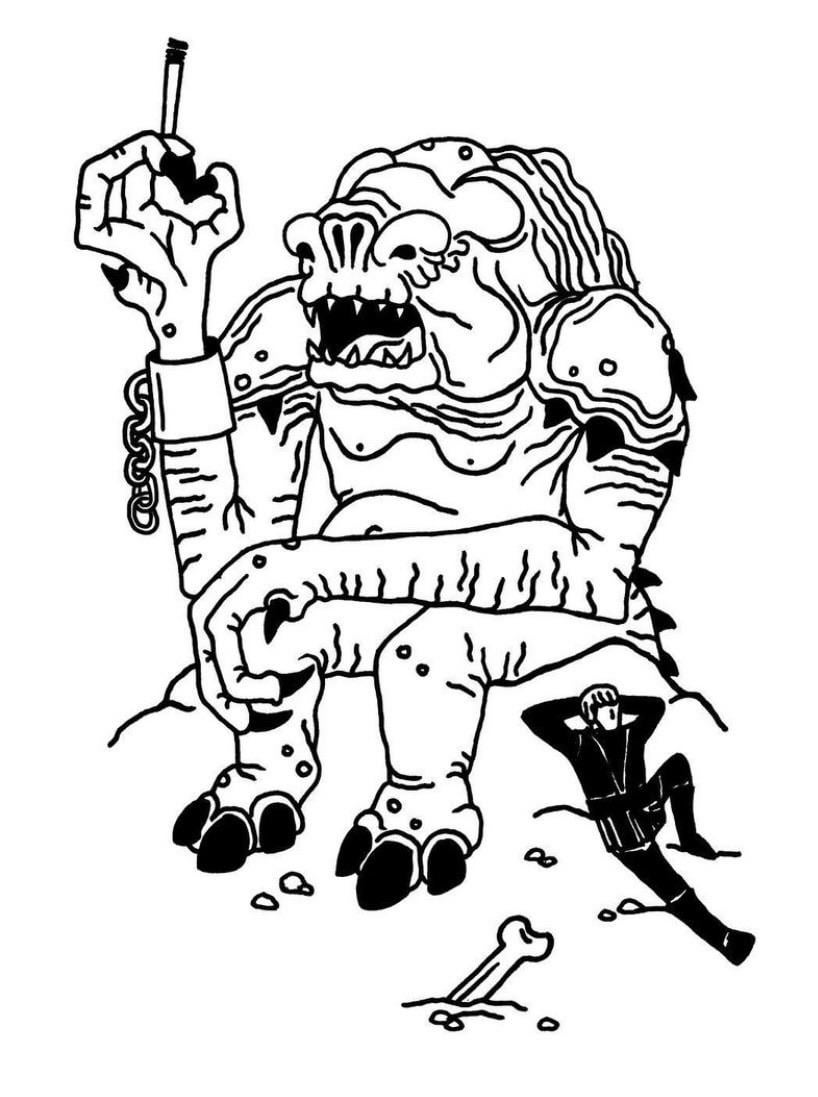 Rancor by me rstarwars