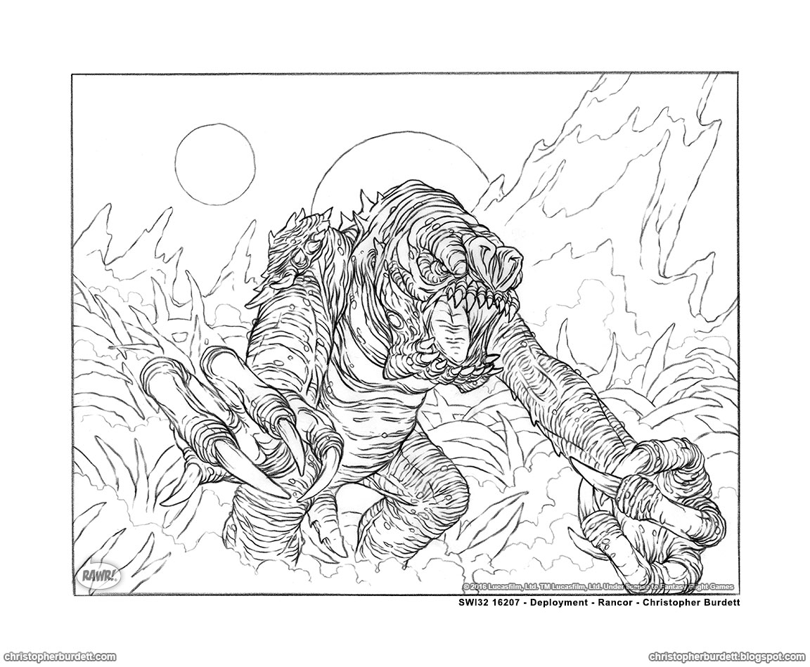 The doodles designs and art of christopher burdett rancor