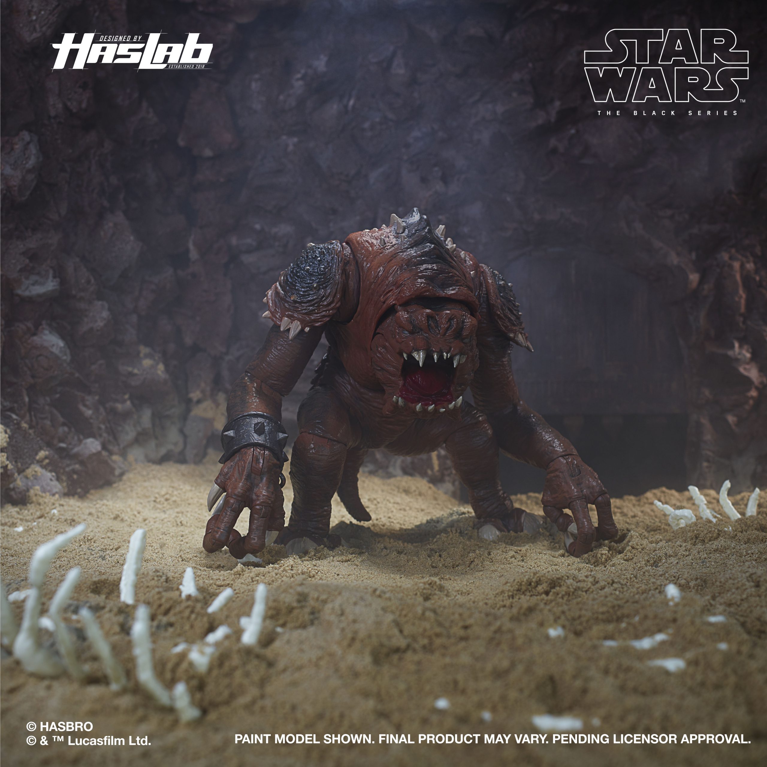 Star wars haslab black series rancor â color diorama â from