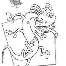 Randall coloring pages